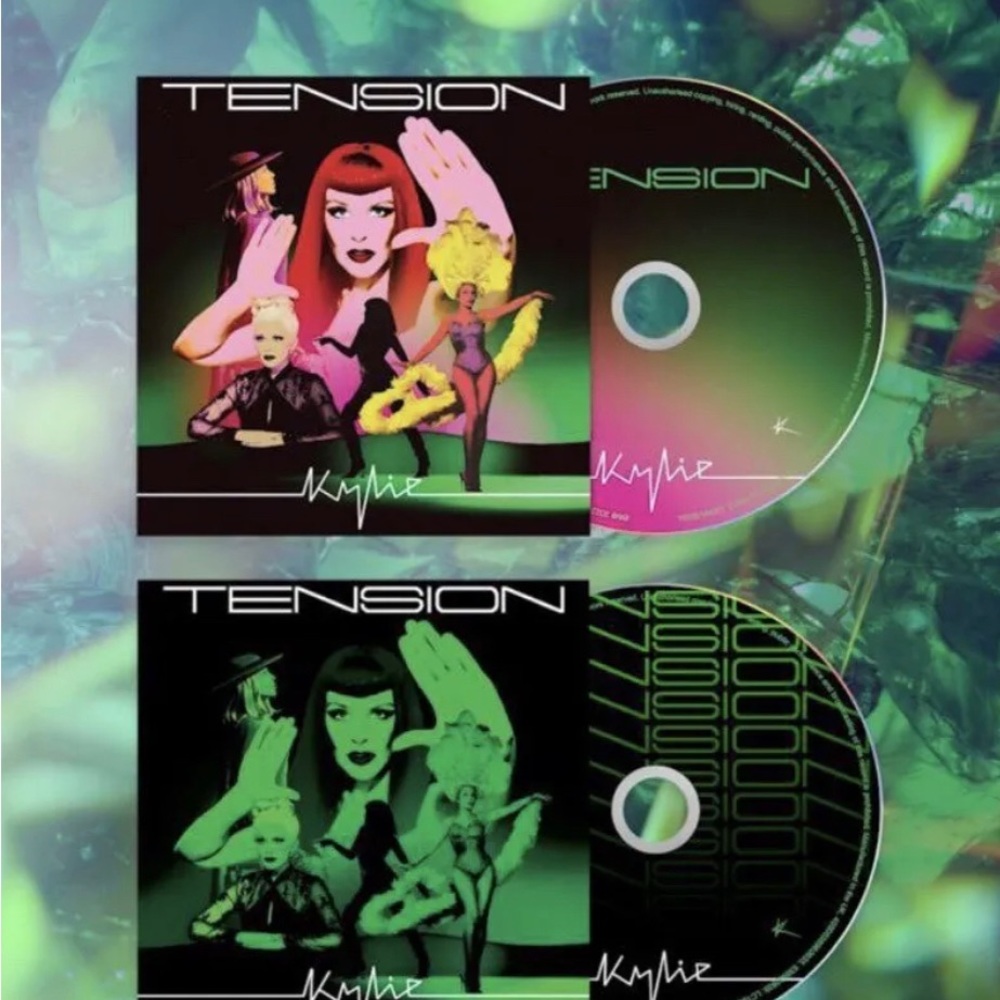 KYLIE MINOGUE TENSION FANSITE ULTRA MINT CD SINGLE SET !!!